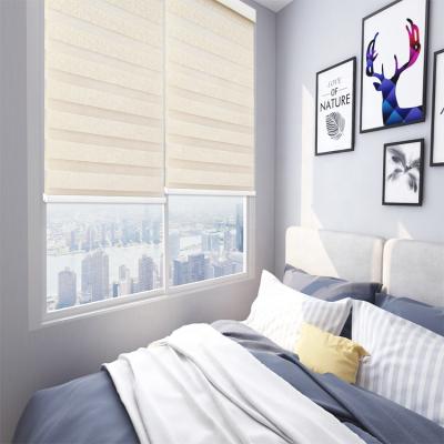 China Eco - Friendly Professional Customized Low Moq Day / Night Zebra Single Roller Blinds for sale