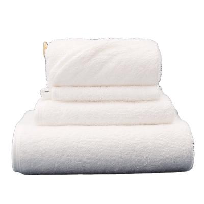 China Amazon Hot Sale Antimicrobial Bamboo Fiber Shower Machines Comfortable Towel Bath Set In Stock for sale