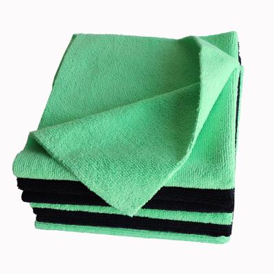 China Viable thicken edgeless microfiber car wash cloth household microfiber towel for sale