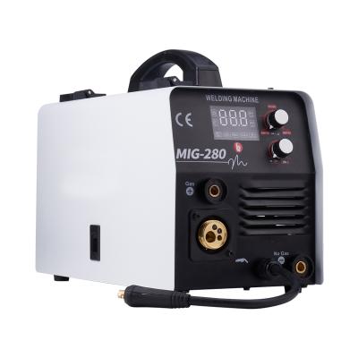 China Hot Sale 220V MIG MAG Co2 Soldadora Inverter MIG IGBT Welder 250 Machinery Repair Shops 350 Gas Gasless MIG Welding Machine for sale