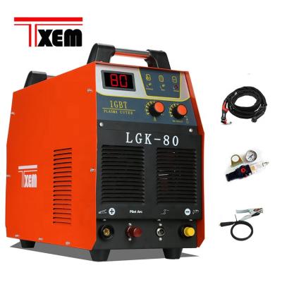 China Hotels Plasma Cutter 240V LGK80 Plasma Cutting With CUT80 CNC Plasma Power Source for sale