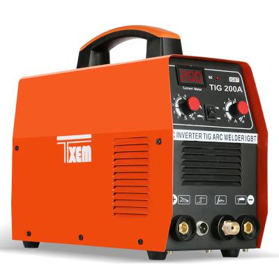 China Hotels AC 220V TIG-200A tig/MMA welder IGBT welding machine maquina De cat for sale