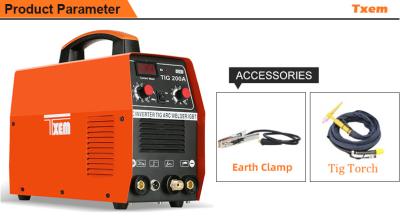 China Hotels TIG-200A/Muttahida Majlis-e-Amal Cat Welder 220V IGBT CAT Argon Argon Arc Welding Machine for sale