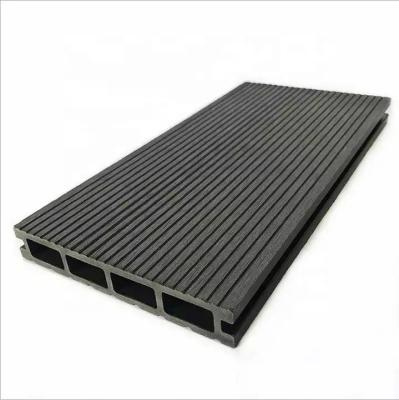 China Eco-friendly Cheap Wooden Plastic Composite Decking Price Waterproof Cavity WPC Flooring Panels For Outdoor/Pool/Garden/Balcony/Patio/Terrace for sale