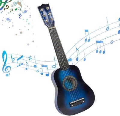 China Musical Instrument Toys Acoustic Guitar Concert Educational Wooden Ukulele 21 Inches Professional Handmade For Kids for sale