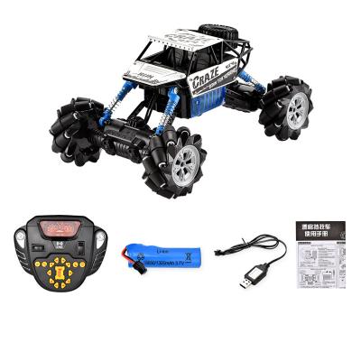 China High Speed ​​Suspension Shock Absorption Off Road Alloy Stunt Climbing Vehicle With Dynamic Music And Cool Light Drift Remote Control Rc Car for sale