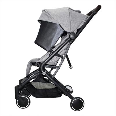 China Aluminum Alloy For Toddler Baby Carriage, Sit And Lie Shock Sunshade Steel Baby Strollers for sale