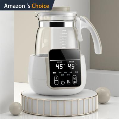 China Glass Led Electric Kettle Baby Milk Modulator , Milk Powder Boiling Milk Modulator for sale