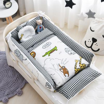 China Modern With Mosquito Net Baby Bedside Crib Crib Bed,Manufacture Wholesale Baby Crib for sale