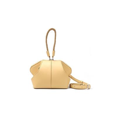 China 2022 summer portable collection spring female yellow armpit shoulder bag for woman daily use for sale