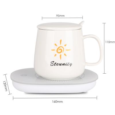 China 2020 Winters Coffee Cup Warmer Electric Desktop Coffee Cup Smart Mug Heater Any Kind Of Cup Or Mug for sale