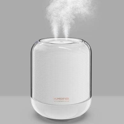 China Adjustable Hotel Spray Bedside Night Light Humidifies Room Air 3L Large Capacity USB Humidifier for sale