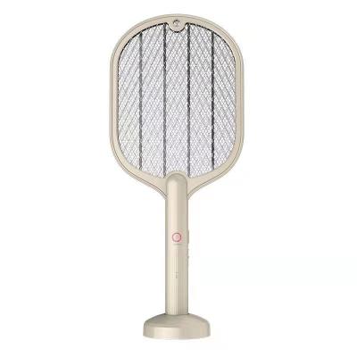 China Sustainable New Product Mosquito Killer Lamp Electric 2 In 1 Swatter USB Rechargeable Mosquito Racket for sale