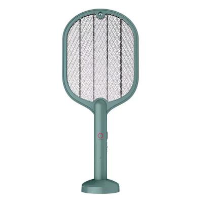 China 2021 Confirmed Newest Arrive Battery USB Pursuit 2 In 1 Electric Swatters Rackets Mosquito Killer Lamp for sale