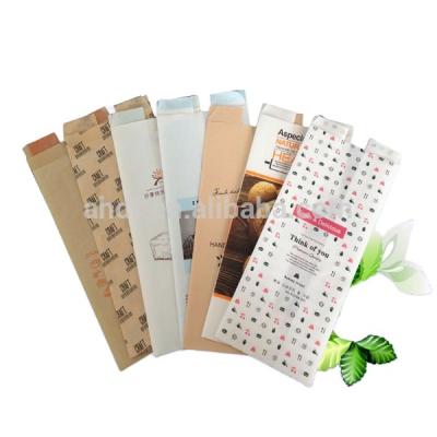 China Recyclable paper bag with windows to take bread and toast paper bags for sale