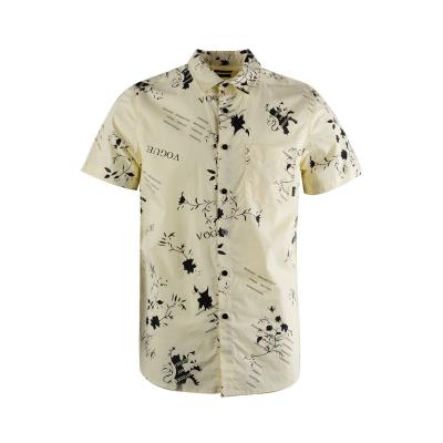 China 2021 New Summer Casual Smart Shirts Embroidered Techniques Anti Style for sale