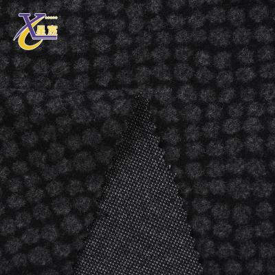 China High Sustainable Standard TR Poly Viscous Rayon Jacquard Warm Knitting Mens Suit Fabric for sale