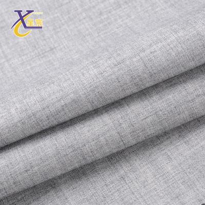 China Factory TR Durable High Quality Solid Rayon OEM Woven Mens Breathable Cases Suiting Fabric for sale