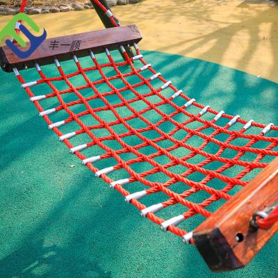 China PE 1.5x0.8m Playground Net Kids Swing Swing With Customized Color Hot Sale for sale