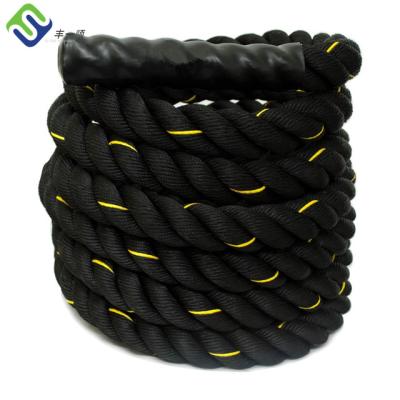 China Strength Forming 38mm 30ft Battle Rope, Tug Rope, War Rope Hot Sale for sale