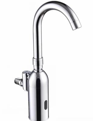 China HY-197D Sense Faucets Sensor Non-contact Faucet Sensor Wall Mounted Automatic Water Faucet for sale