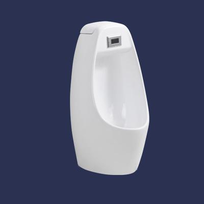 China One-piece Sensor Urinal Hung Ceramic Automatic Sensor Ceramic Urinal HY-607D for sale