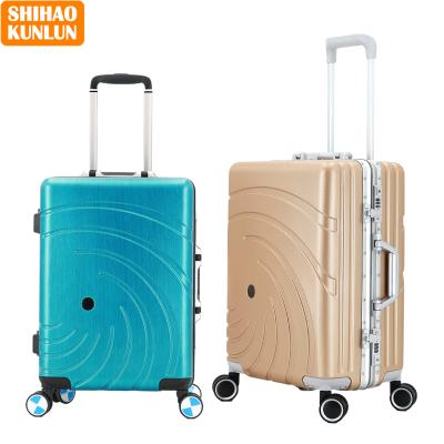 China Wholesale ABS Hard Luggage Case ABS Luggage Sets Electric Suitcase Girl ABS Trolley Luggage Set ABS Suitcase Travel Case To Storage for sale