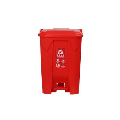 China Sustainable Rubbish Sorting Public Places Foot-stepping Kitchen Trash Bin Stitched Together Outdoor Recycling Bins for sale