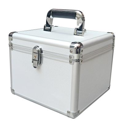 China Custom aluminum frame+aluminum sheet cd 300 1000 dvd jewel case storage box hard carrying wholesale for sale