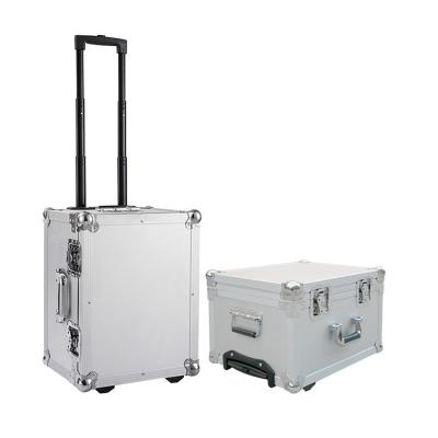 China Heavy Duty With OEM Design Custom Aluminum Guitar Flightcase Large Flight Case Guitar Case Guitar Materials Factory With Foam Wheels Manufacturers for sale