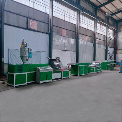 China Nylon Net Film PP Twine Rope Making Machine Agricultural Plastic Raffia Film Extruder Machine for sale