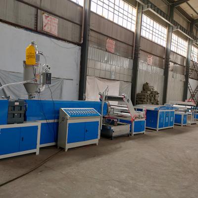 China Plastic Film PP PE Slit Film Twine Rope Making Machine for sale