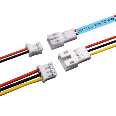 China Jst Custom Electronic PH 2.0 2 3 4 5 6 7 8 9 10 11 12 13 14 15 16 Pin Plug Connector Wire Harness Cable for sale