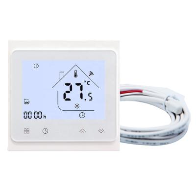 China Modern 95~250V WiFi Thermostat Smart Temperature Controller for Electric Floor Heating Works with Alexa Google Home for sale