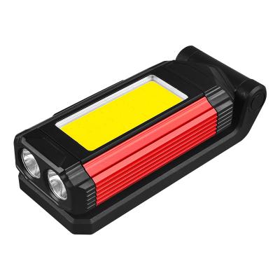 China Hot-selling Magnetic Temporary COB Flood Inspection Car Garage Lamp Spotlight LED Work Rechargeable Lamp for sale