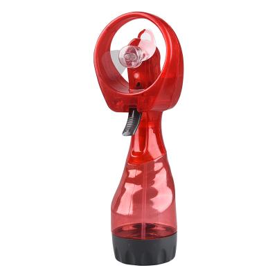 China Water Jet Cooling Cold Water Spray Mist Fan Face Portable Handheld Steam Air Conditioner For Outdoor for sale