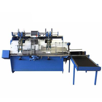 China Garment Shops PLC Control Full Touch Screen Paper Card Pasting Machine for sale