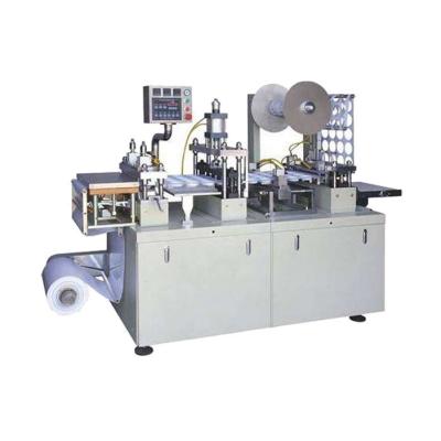 China Hotels Easy To Operate Automatic Ice Cream Cup Cover Making Machine for sale