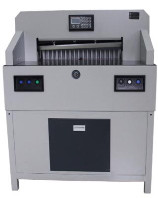 China Printing program electric paper cutting machine/small automatic cut machines for A3/A4 paper cutter with low price for sale