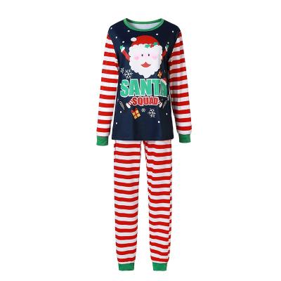 China Hot Selling Fashion Home Wear Family Christmas Pajamas Santa Print Christmas Pajamas Men Women Men Women Pajamas Home Wear QUICK DRY for sale