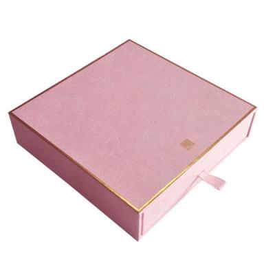 China Recyclable Custom Colored Paper Rigid Cardboard Boxes Gift Box for sale