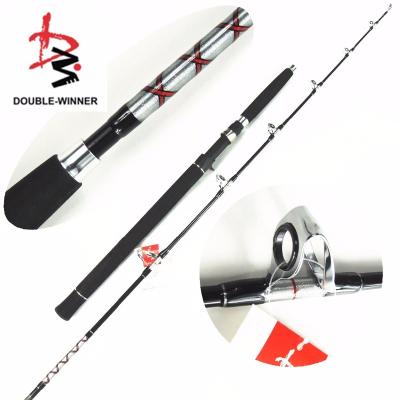 China Carbon 1.65m 1.8m 2 Section Carbon Boat Jumping Fishing Rod for sale