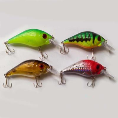 China ABS Plastic Wholesale 80mm Crank Plastic Wobbler 10.5g Artificial Hard Bait Fishinglures for sale