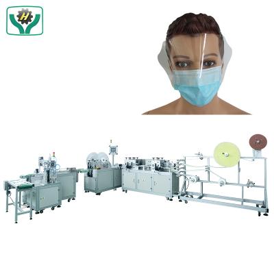 China Hot Sales Automatic Stability Eye Shield Link On Mask Machine For Hospital for sale