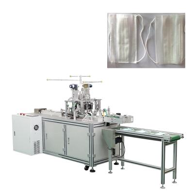 China Disposable Face Mask Making Machine Portable For Making Masks Semi-automatic Face Mask Machine For Ear Straps for sale