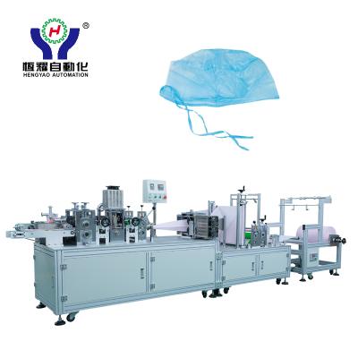 China Automatic Dust Environment Disposable Surgical Head Caps Making Machine for sale