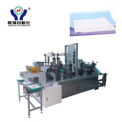 China Non Woven Airline Headrest Cover Making Machine With Printed Logo for sale