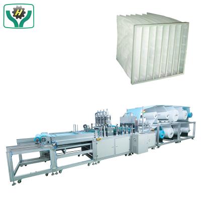 China Stability China Air Handler Pocket Air Filter Making Machine for sale