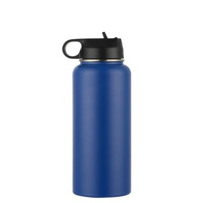 China Private Label PORTABLE Wide Mouth Stainless Steel Double Wall Insulated Vacuum Flask With Keep Hot And Cold Water For 24 Hours for sale