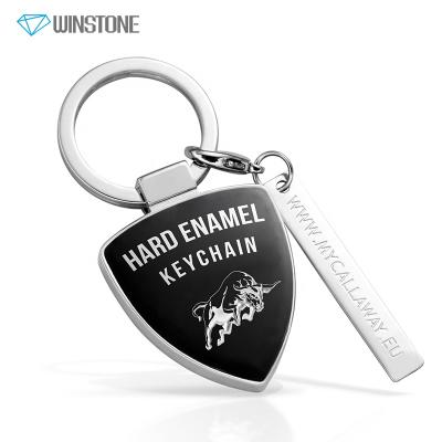 China Zinc Alloy Custom Shield Bull Soft Enamel Logo Keychains Custom Metal With Epoxy Dome For Zinc Alloy Luxury Car for sale